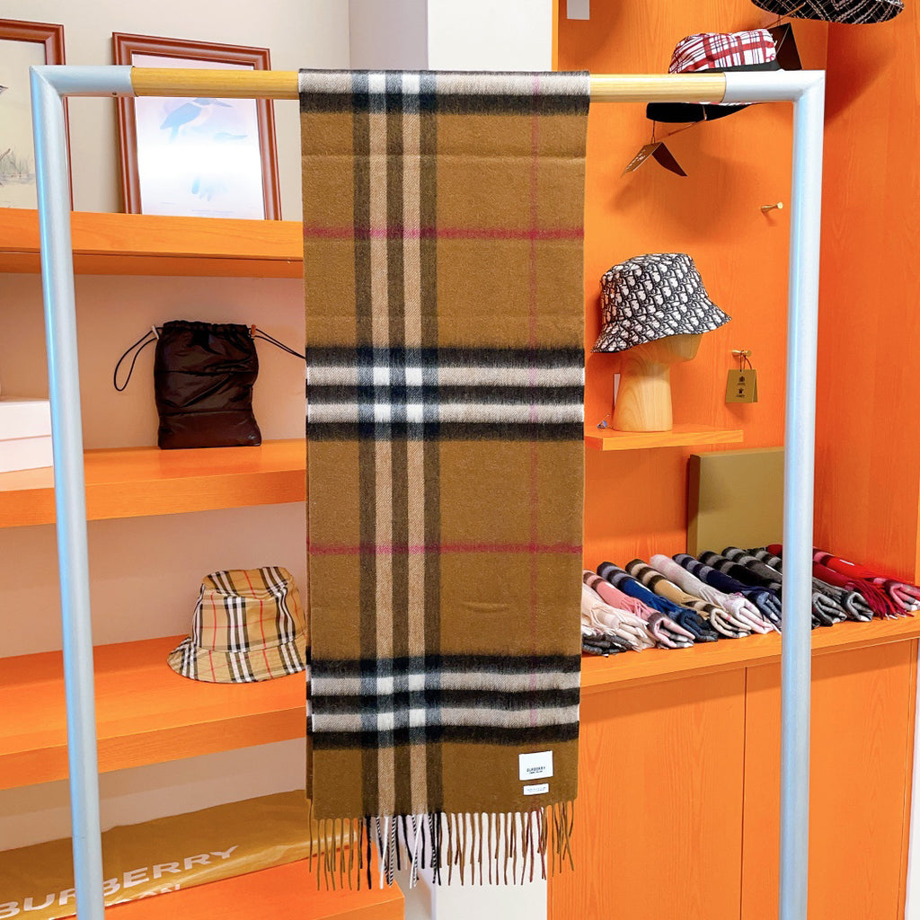Burberry Check Pattern Scarf - 975221876 - Photo 2
