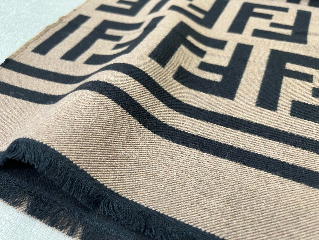 Fendi Jacquard Logo Detail Scarf - 1245380900 - Photo 2