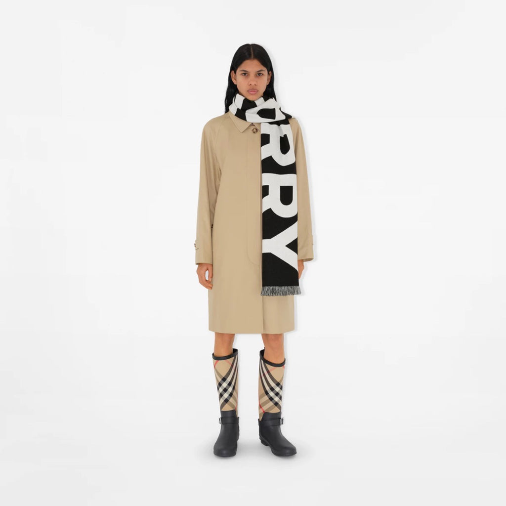 Burberry Logo Detail Scarf - 975220606 - Photo 2