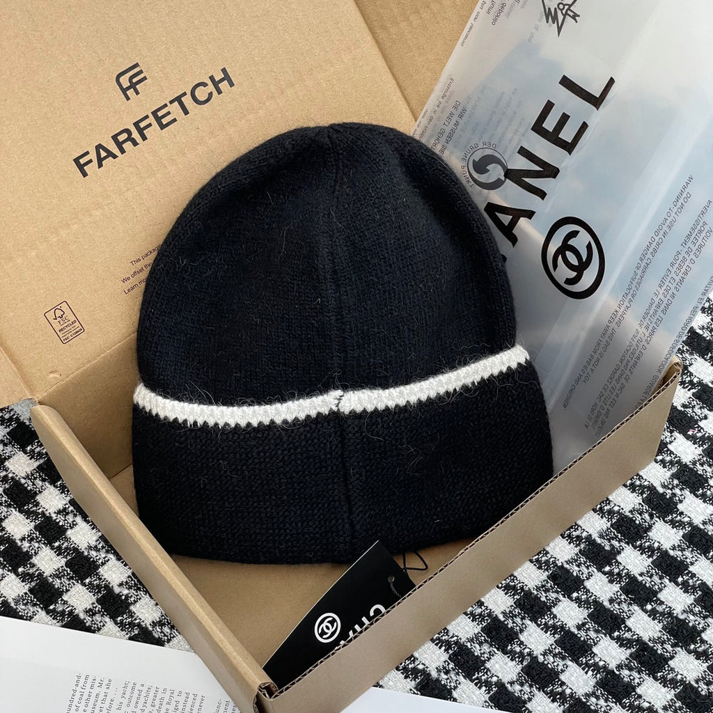 Chanel Knit Beanie - 975370133 - Photo 2