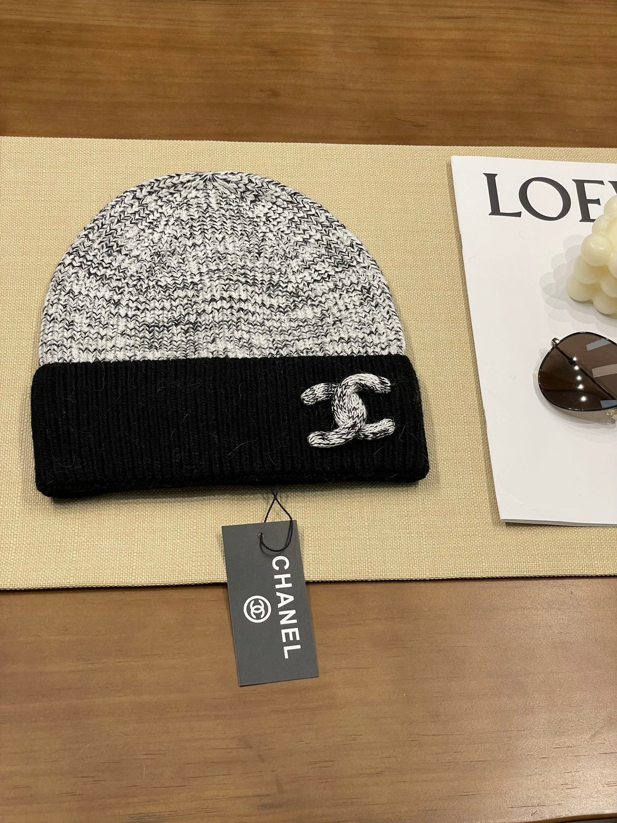 Chanel Knit Beanie - 1107213147 - Photo 2