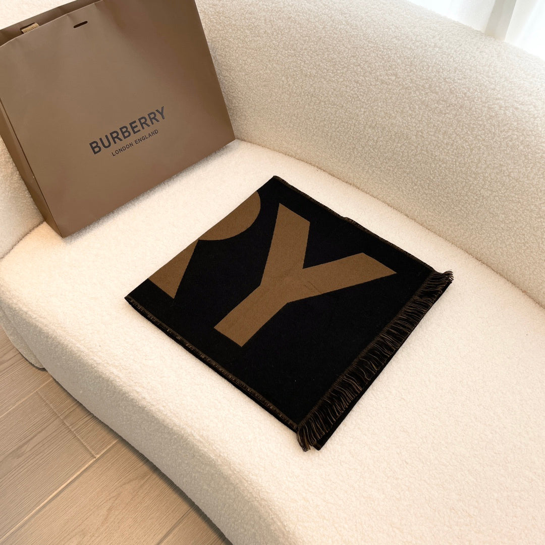 Burberry Logo Detail Scarf - 975220361 - Photo 2