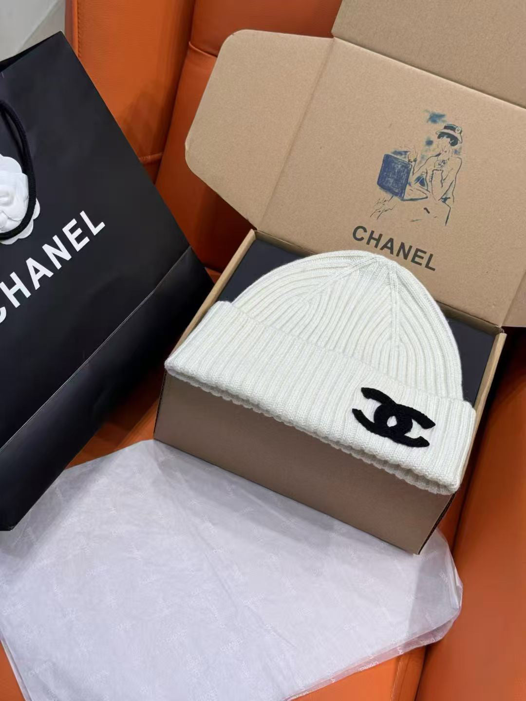 Chanel Knit Beanie - 1149273271 - Photo 2