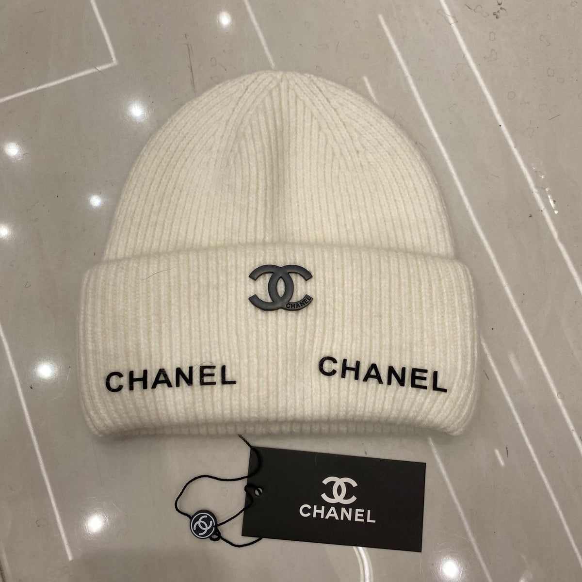 Chanel Knit Beanie - 1121787248 - Photo 2