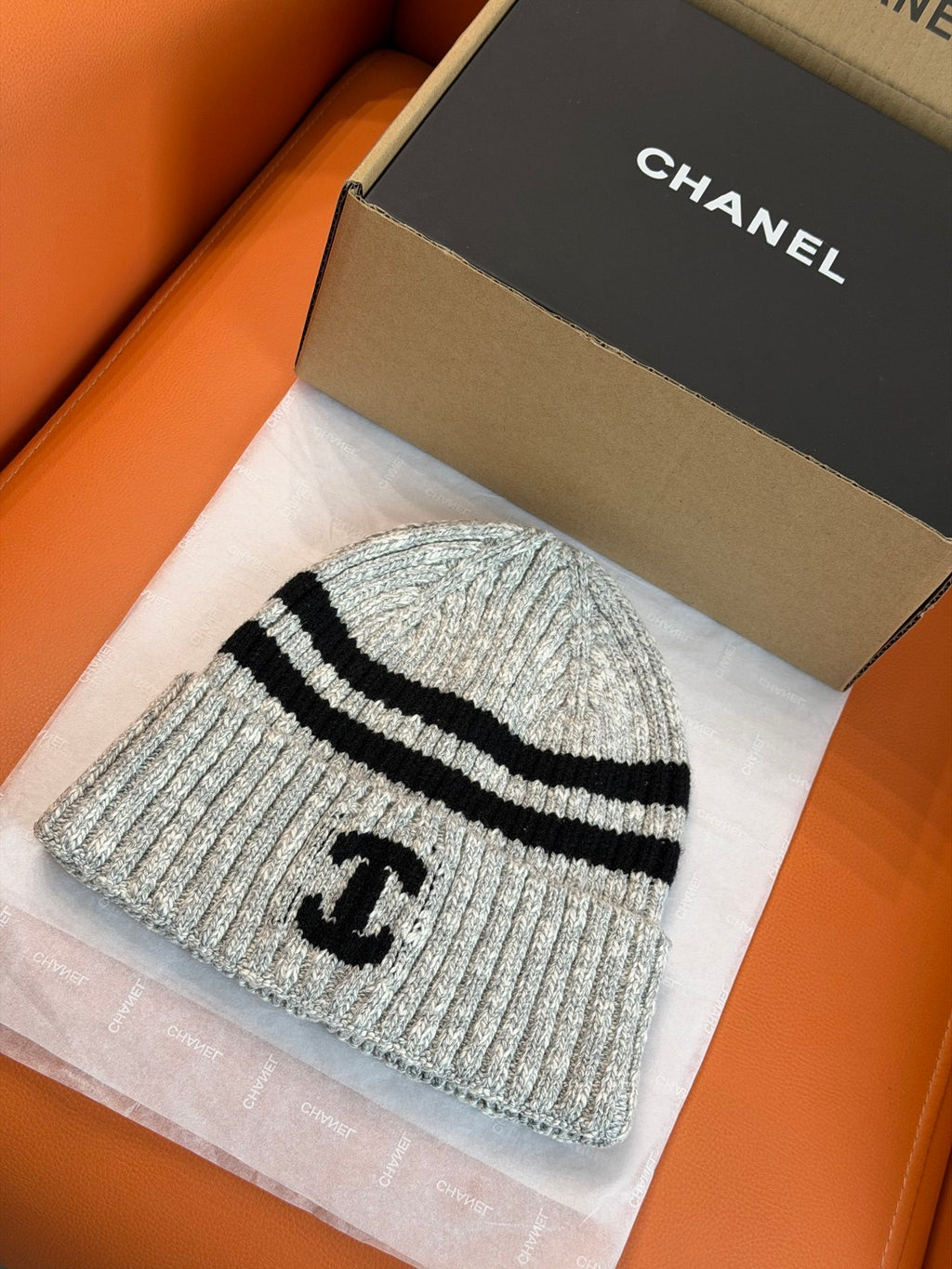 Chanel Jacquard Knit Beanie - 1245543915 - Photo 2