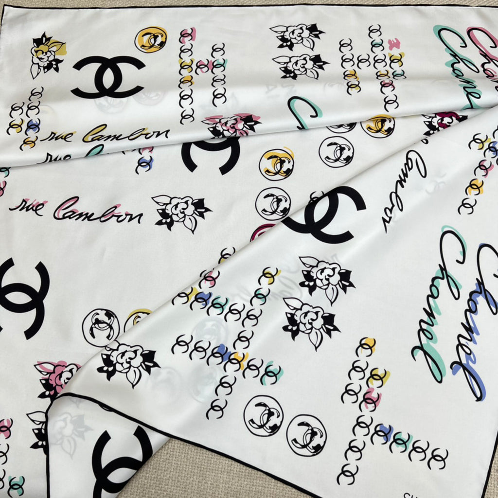 Chanel Square Scarf - 1006088144 - Photo 2