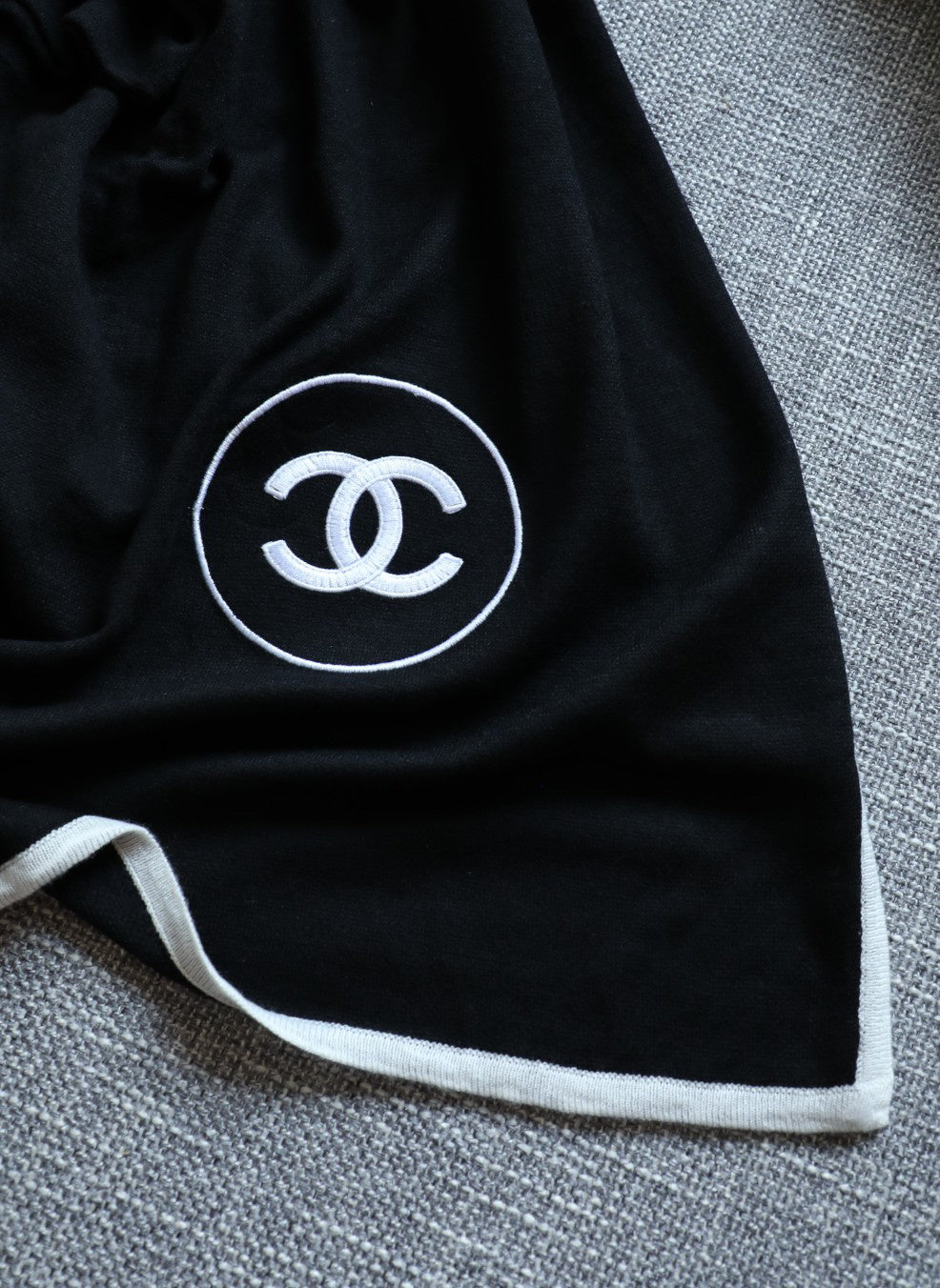Chanel Embroidered Knit Scarf - 973239046 - Photo 2