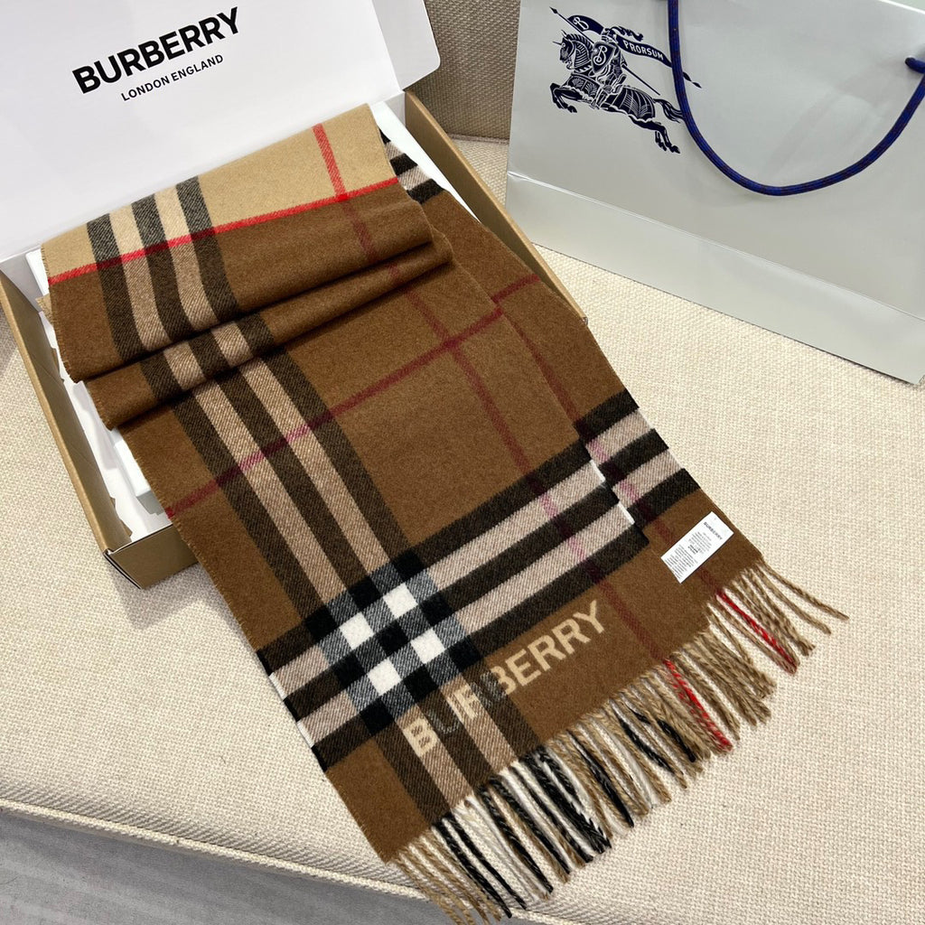 Burberry Check Pattern Scarf - 983835259 - Photo 2