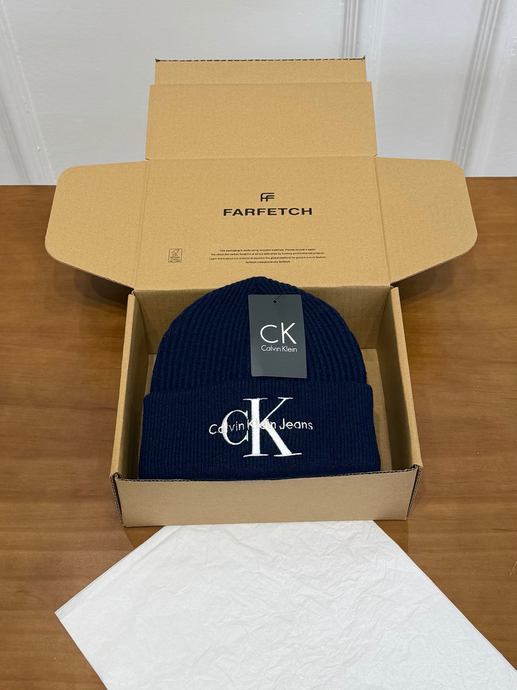 Calvin Klein Embroidered Colorblock Beanie - 1245544223 - Photo 2