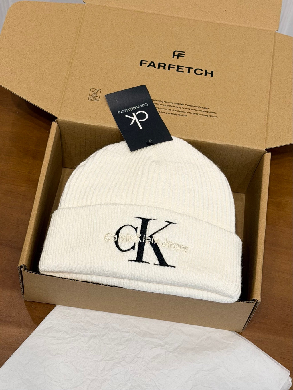 Calvin Klein Embroidered Logo Detail Beanie - 1245544210 - Photo 2