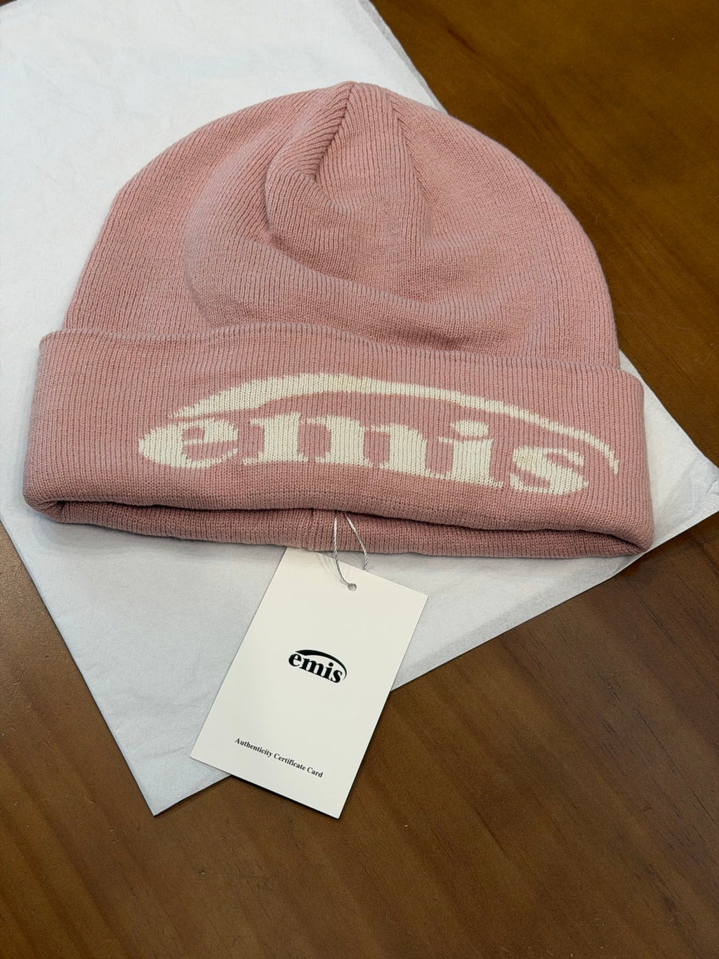 EMIS Jacquard Logo Detail Beanie - 1245543733 - Photo 2