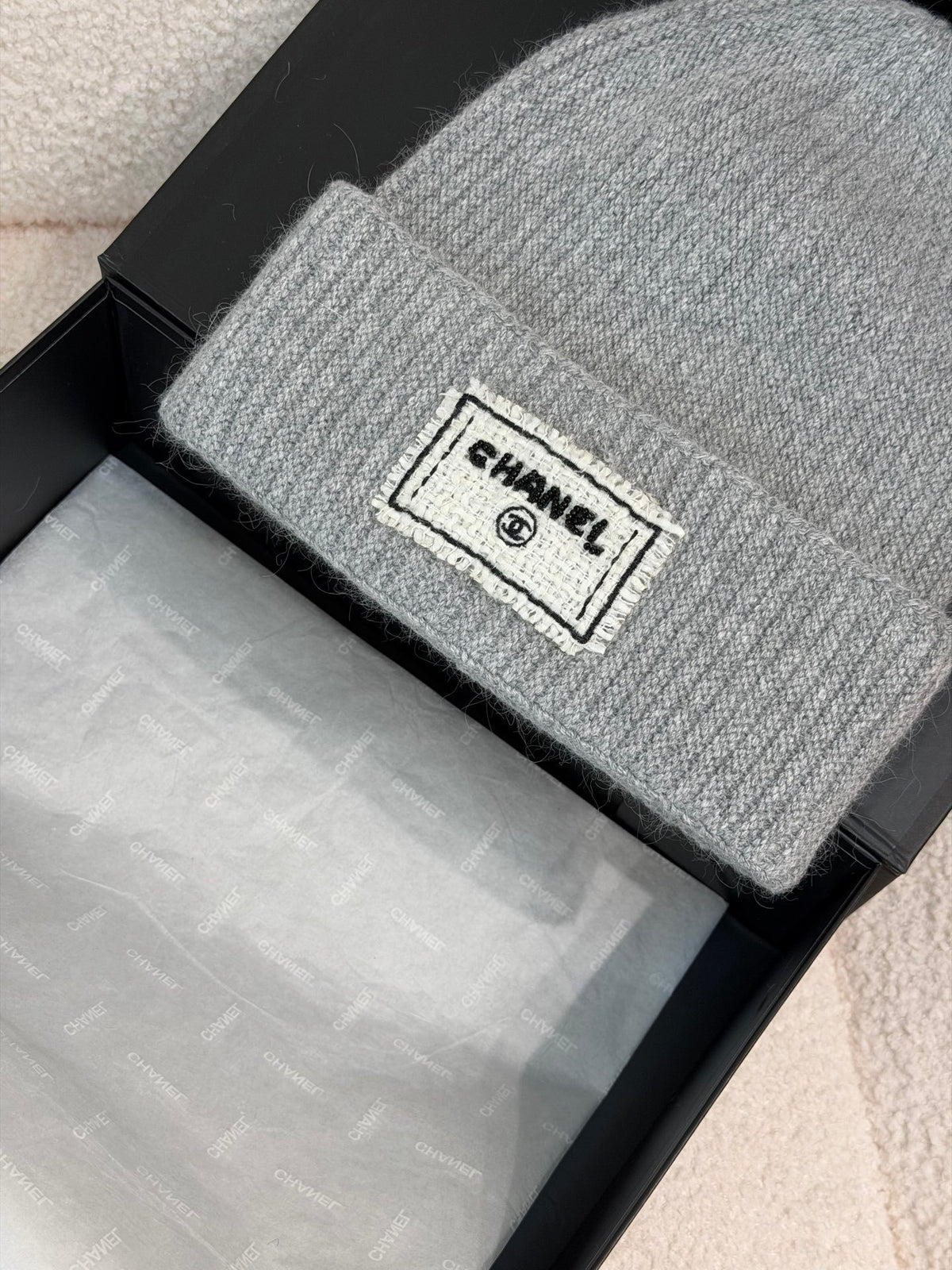 Chanel Knit Beanie - 1245543625 - Photo 2