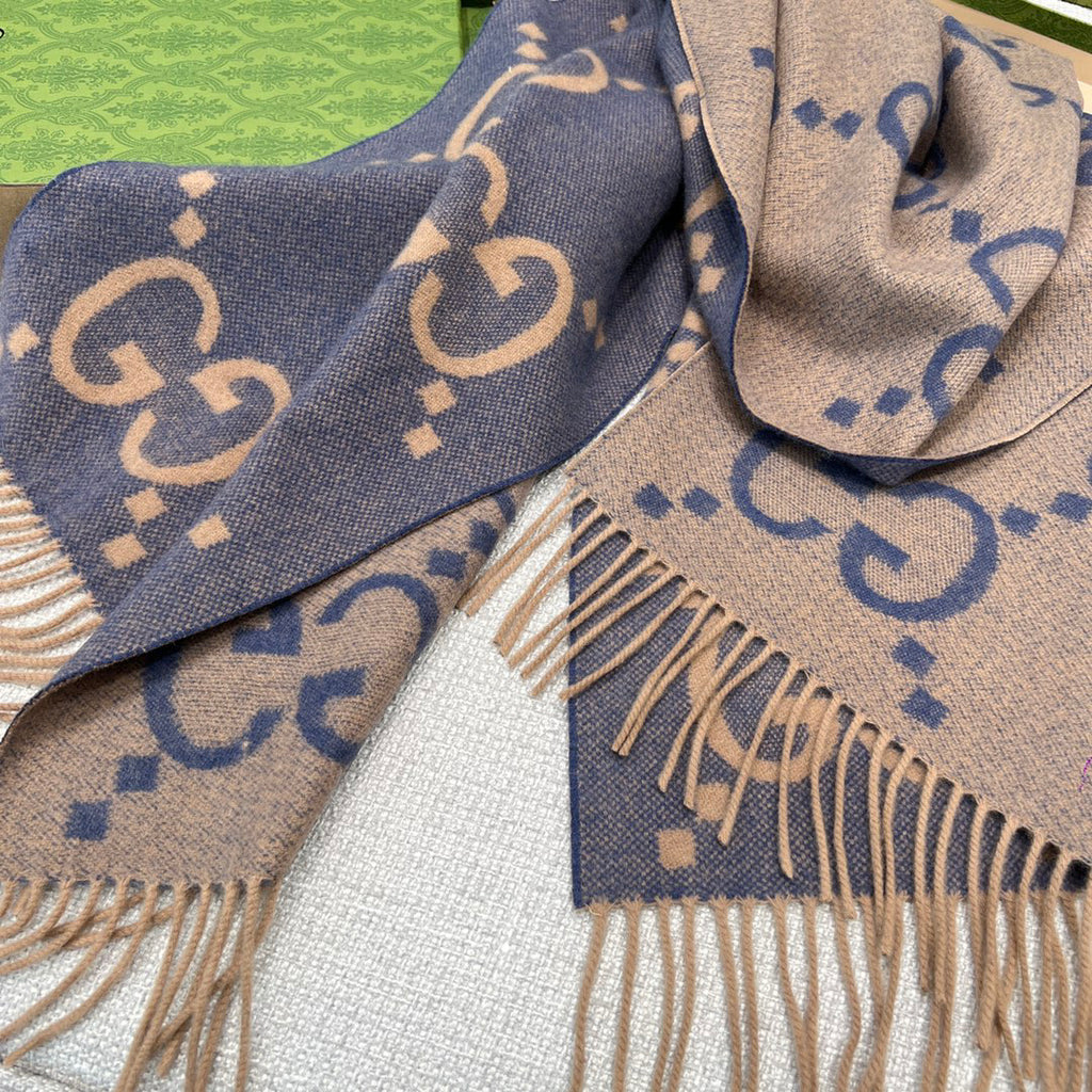Gucci Jacquard Scarf - 984596760 - Photo 2