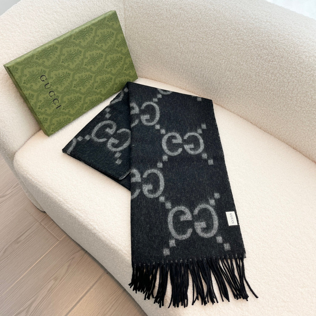 Gucci Jacquard Scarf - 973281671 - Photo 2