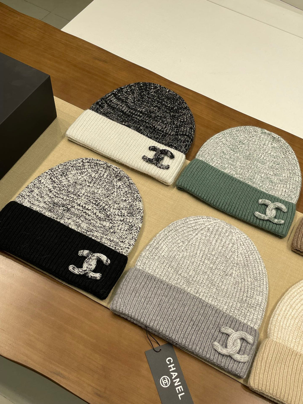 Chanel Knit Beanie - 975370257 - Photo 2