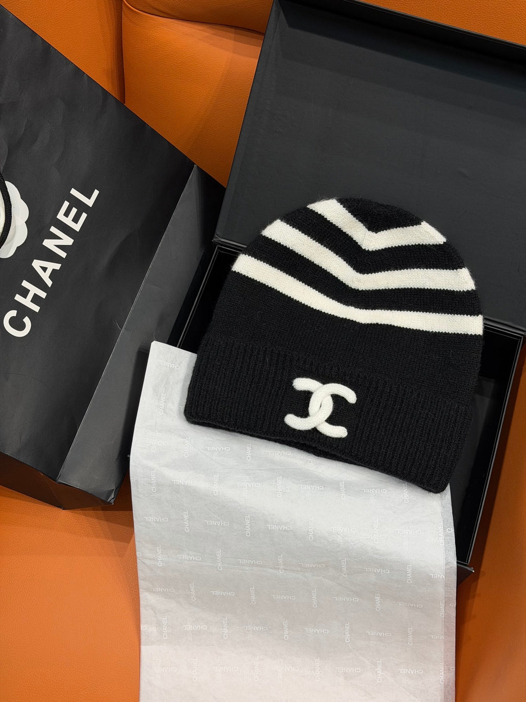 Chanel Knit Beanie - 1245543826 - Photo 2