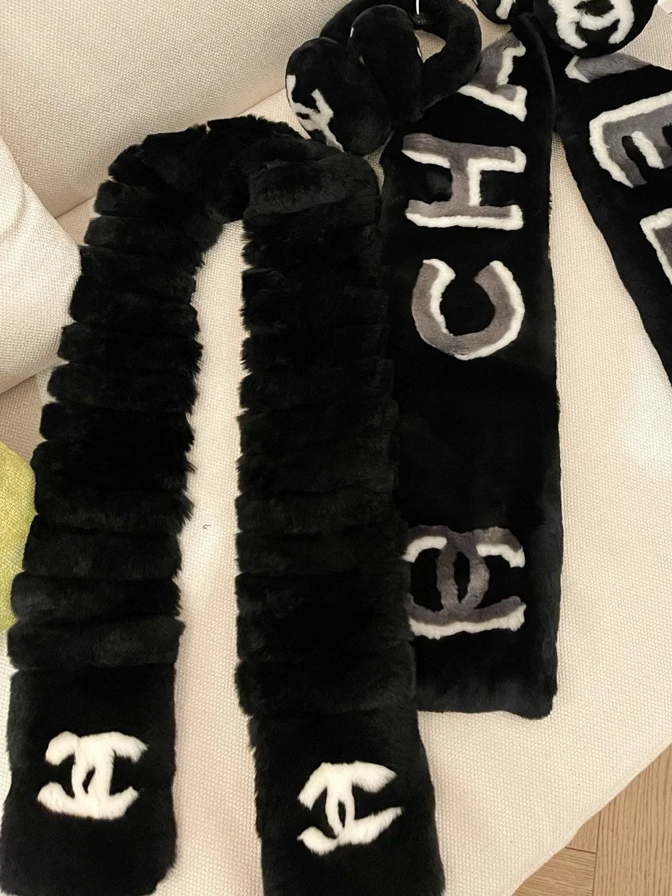 Chanel Logo Detail Scarf - 962272198 - Photo 2