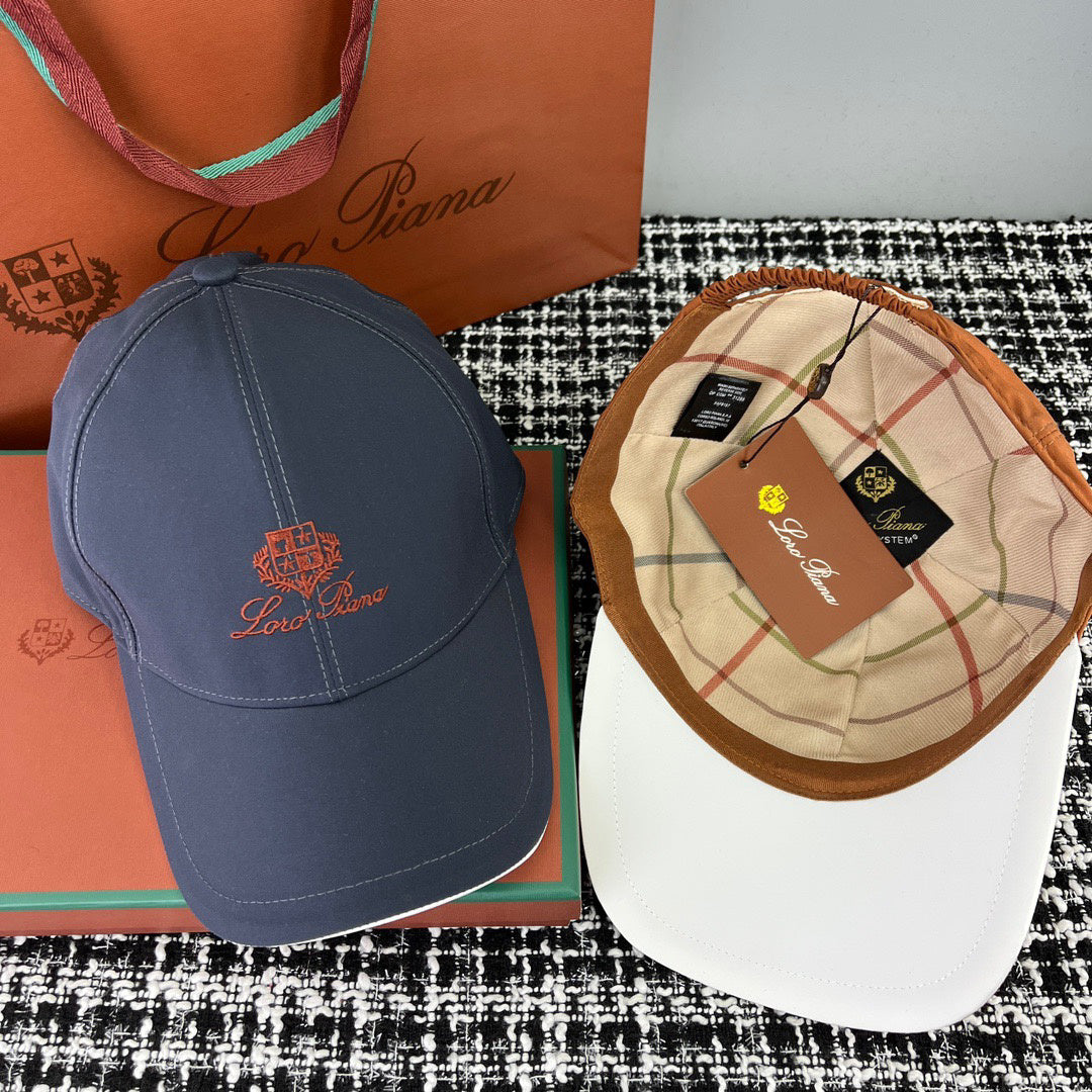 Loro Piana Embroidered Logo Detail Baseball Cap - 1005769109 - Photo 2