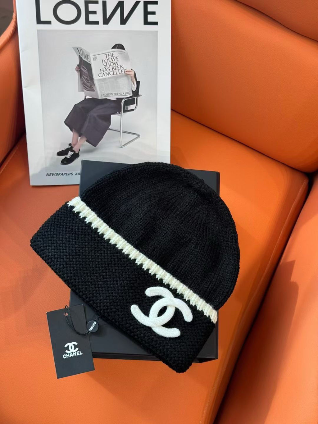 Chanel Knit Beanie - 1141781114 - Photo 2