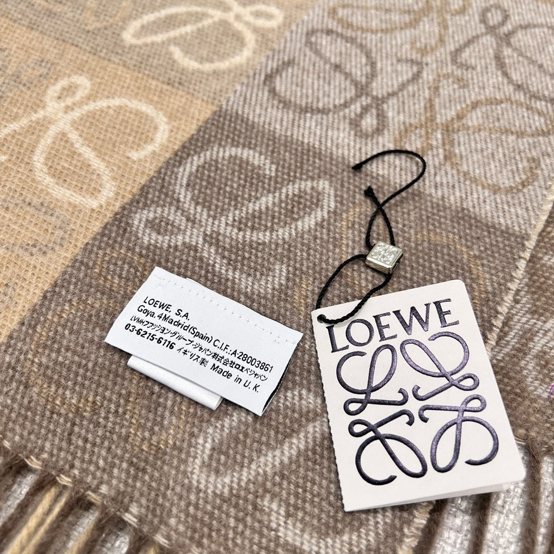 Loewe Jacquard Gradient Scarf - 973281588 - Photo 2