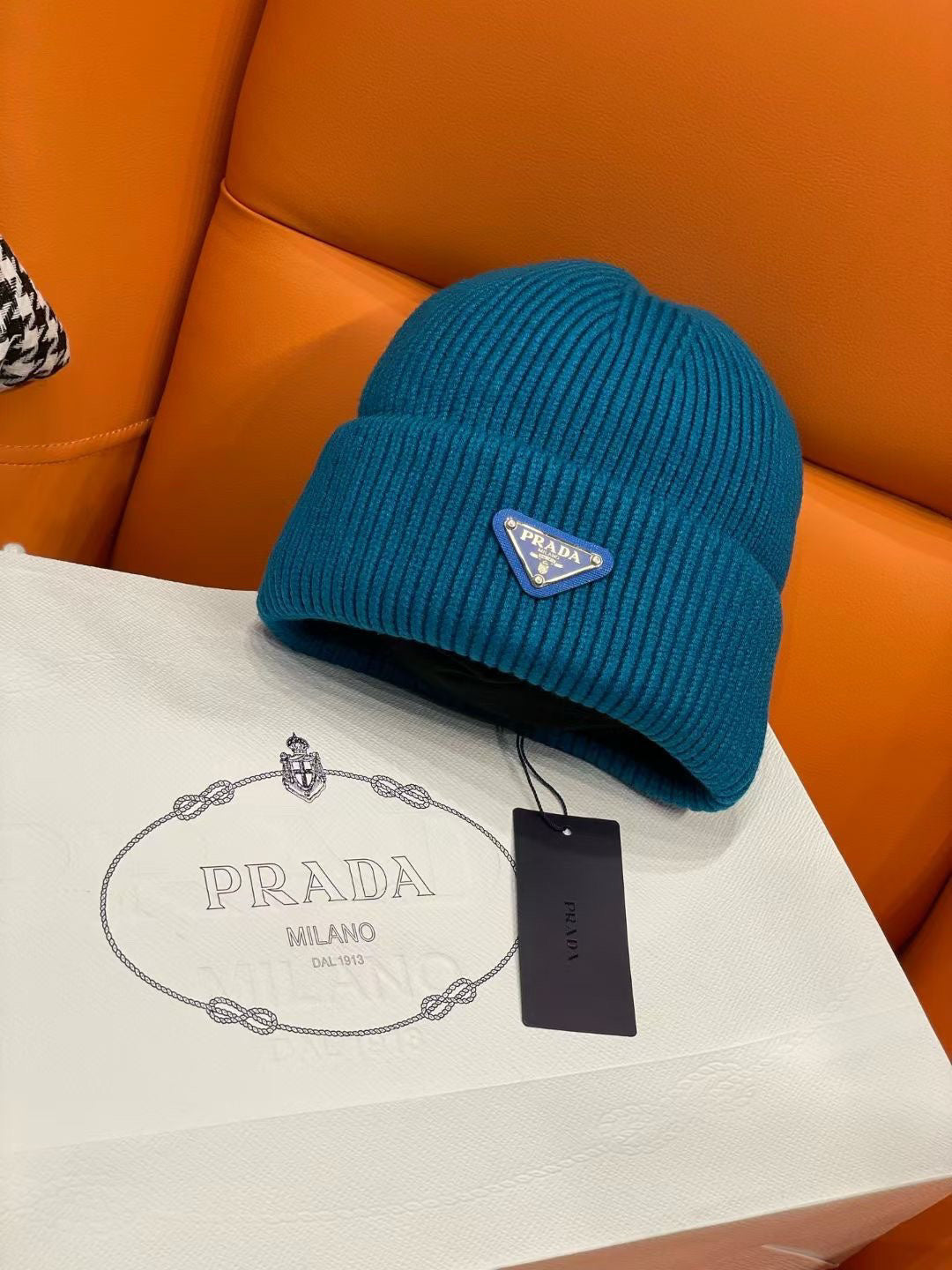 Prada Knit Beanie - 1141790595 - Photo 2