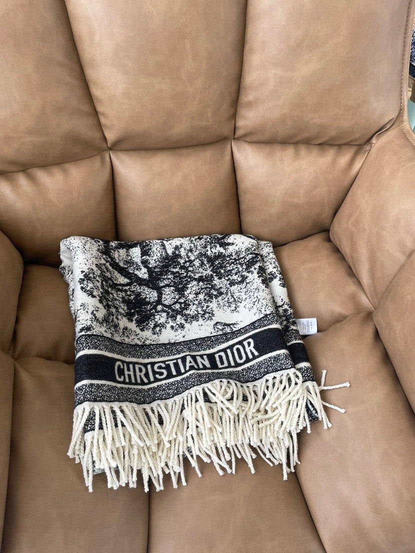Dior Printed Scarf - 944616542 - Photo 2