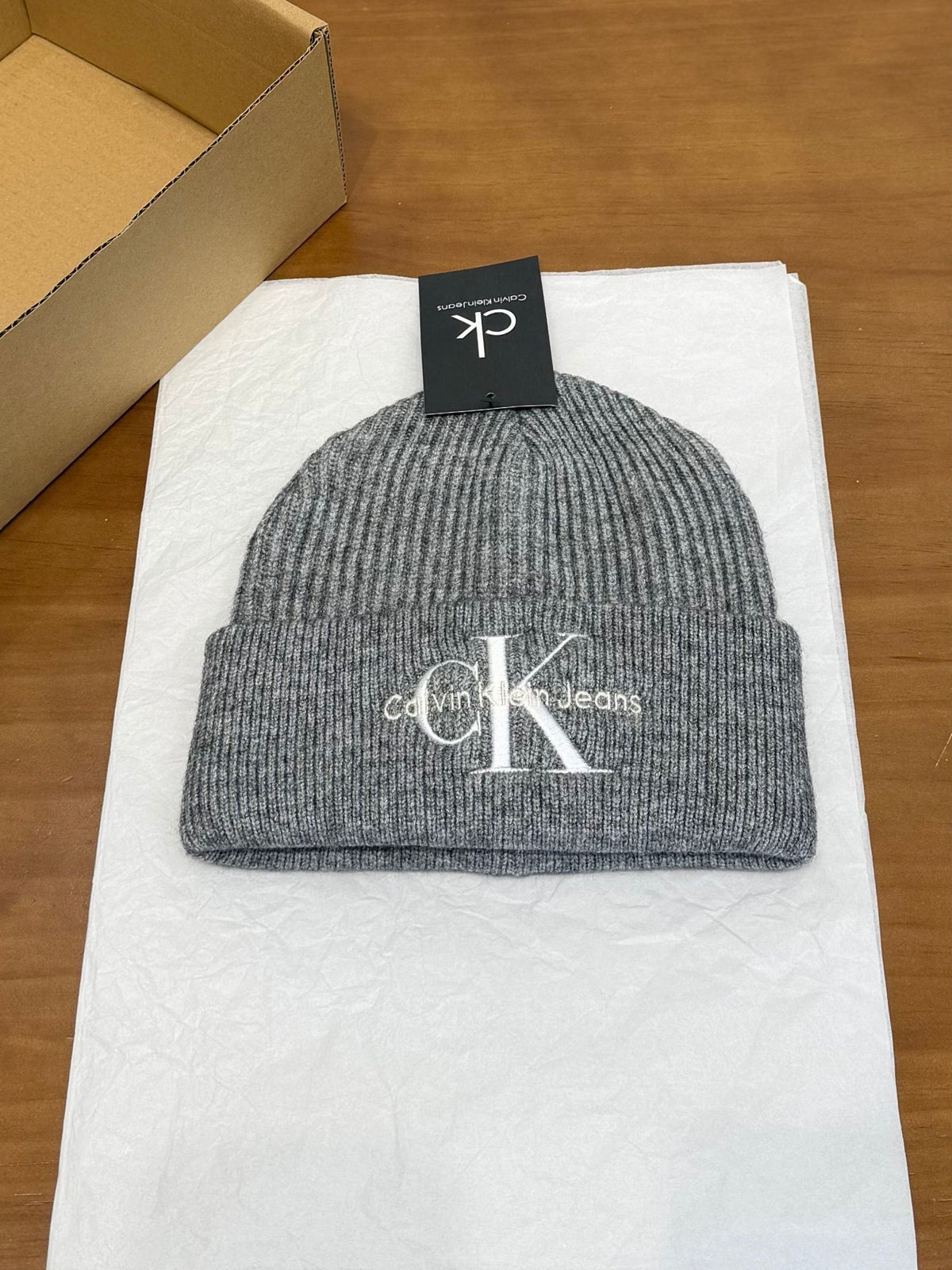 Calvin Klein Embroidered Logo Detail Beanie - 1245544215 - Photo 2
