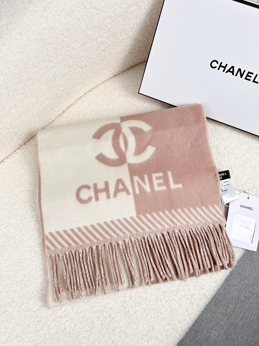 Chanel Jacquard Colorblock Scarf - 926560627 - Photo 2