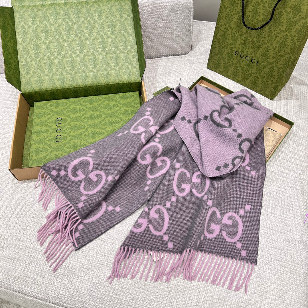 Gucci Jacquard Scarf - 984596767 - Photo 2