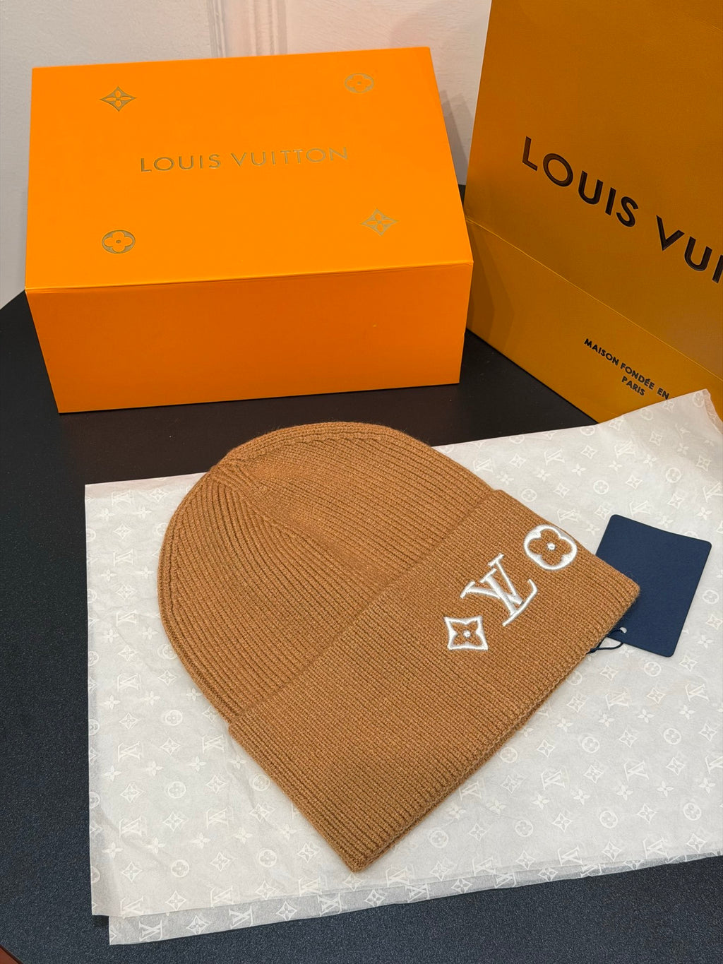 Louis Vuitton Embroidered Knit Beanie - 1243996994 - Photo 2
