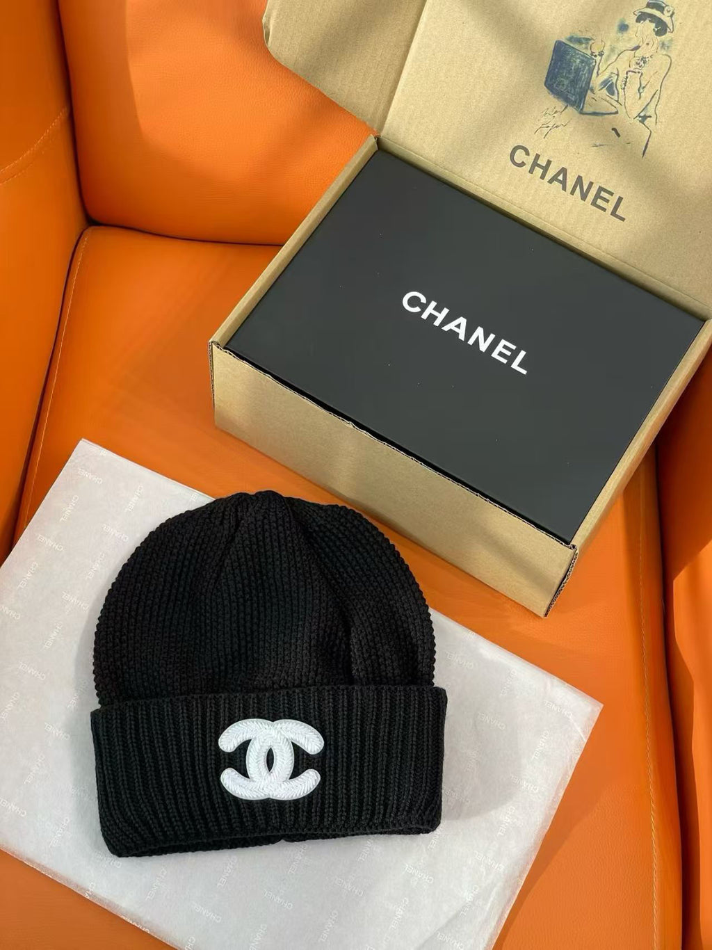 Chanel Knit Beanie - 1149273201 - Photo 2