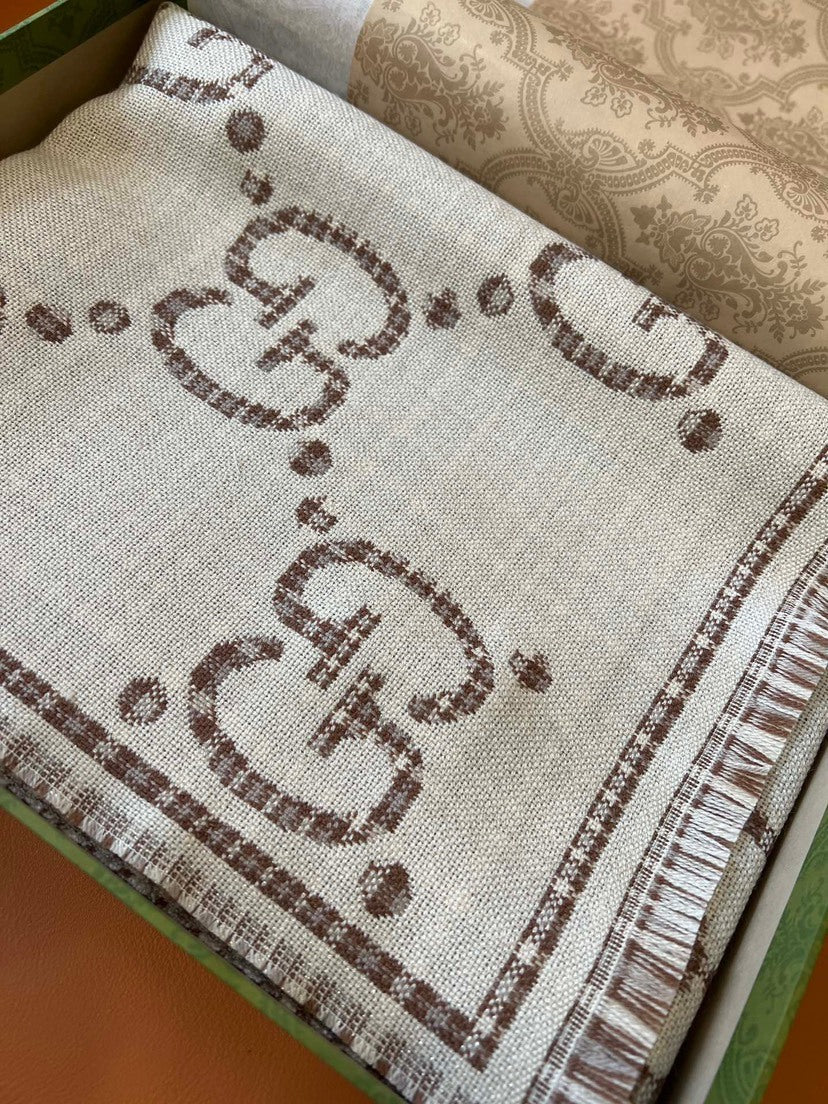 Gucci Check Pattern Scarf - 944939655 - Photo 3