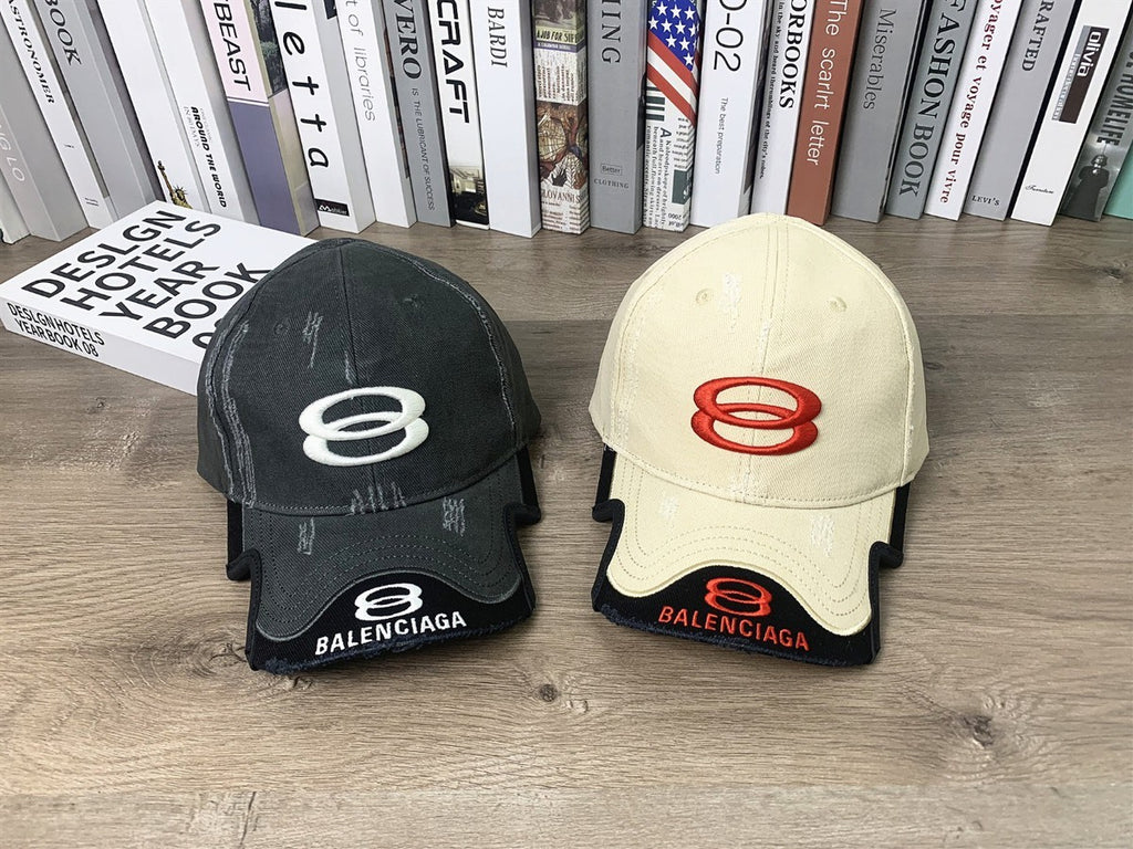 Balenciaga Embroidered Logo Detail Baseball Cap - 1016383886 - Photo 3