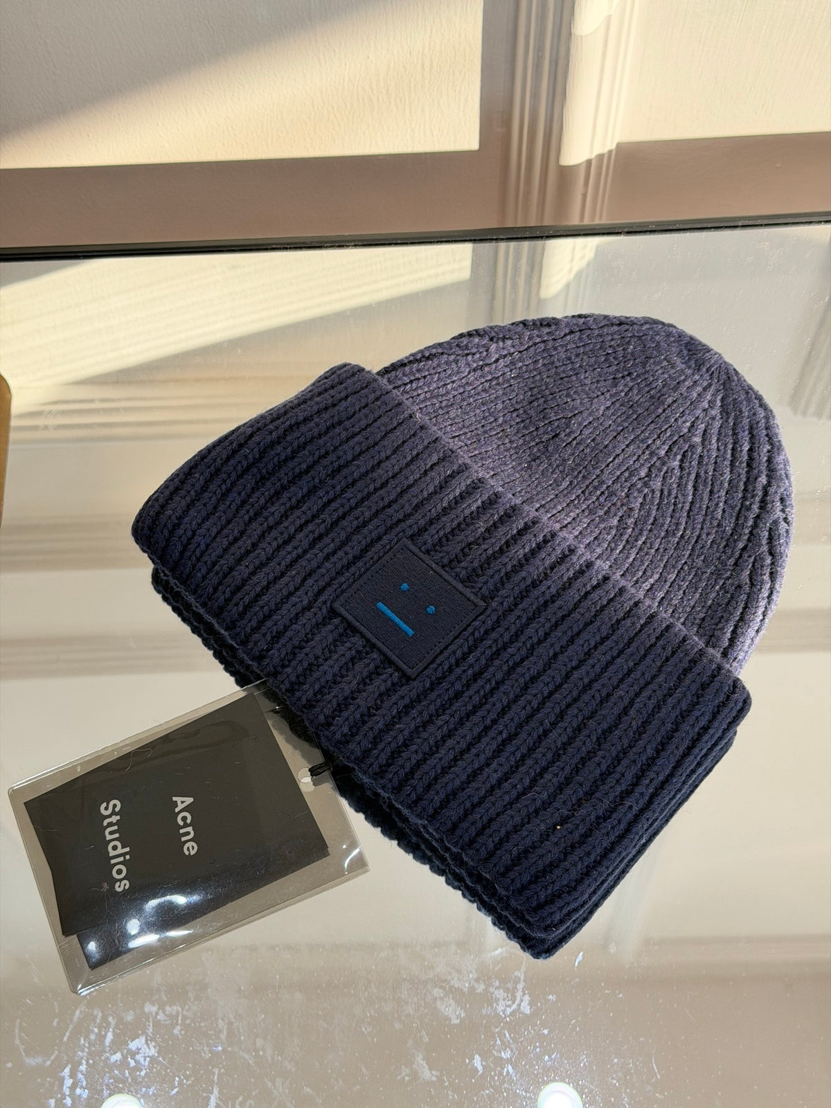 Acne Studios Embroidered Colorblock Beanie - 1243996902 - Photo 3