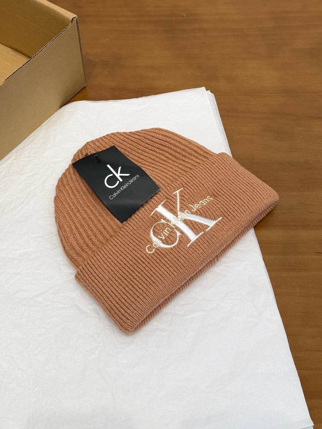 Calvin Klein Embroidered Logo Detail Beanie - 1245544220 - Photo 3