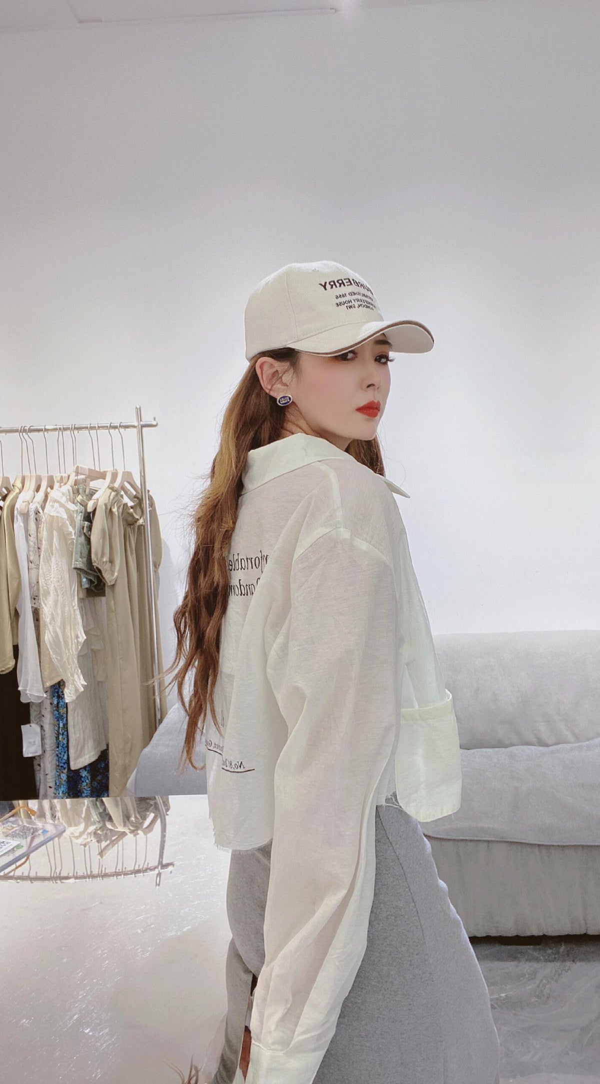 Burberry Embroidered Baseball Cap - 1011630055 - Photo 3