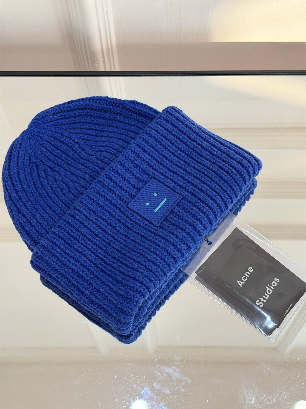 Acne Studios Colorblock Knit Beanie - 1243996911 - Photo 3