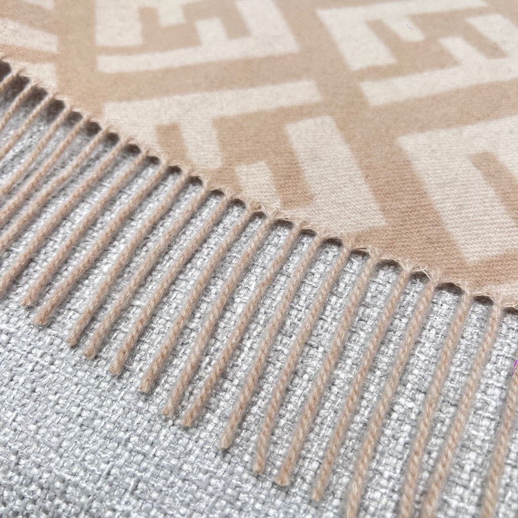 Fendi Jacquard Logo Detail Scarf - 1245377984 - Photo 3
