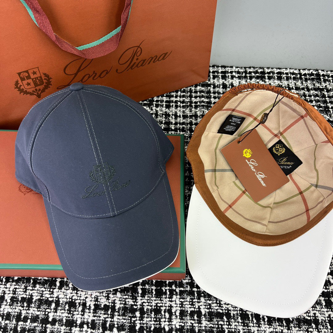 Loro Piana Embroidered Logo Detail Baseball Cap - 1005769109 - Photo 3