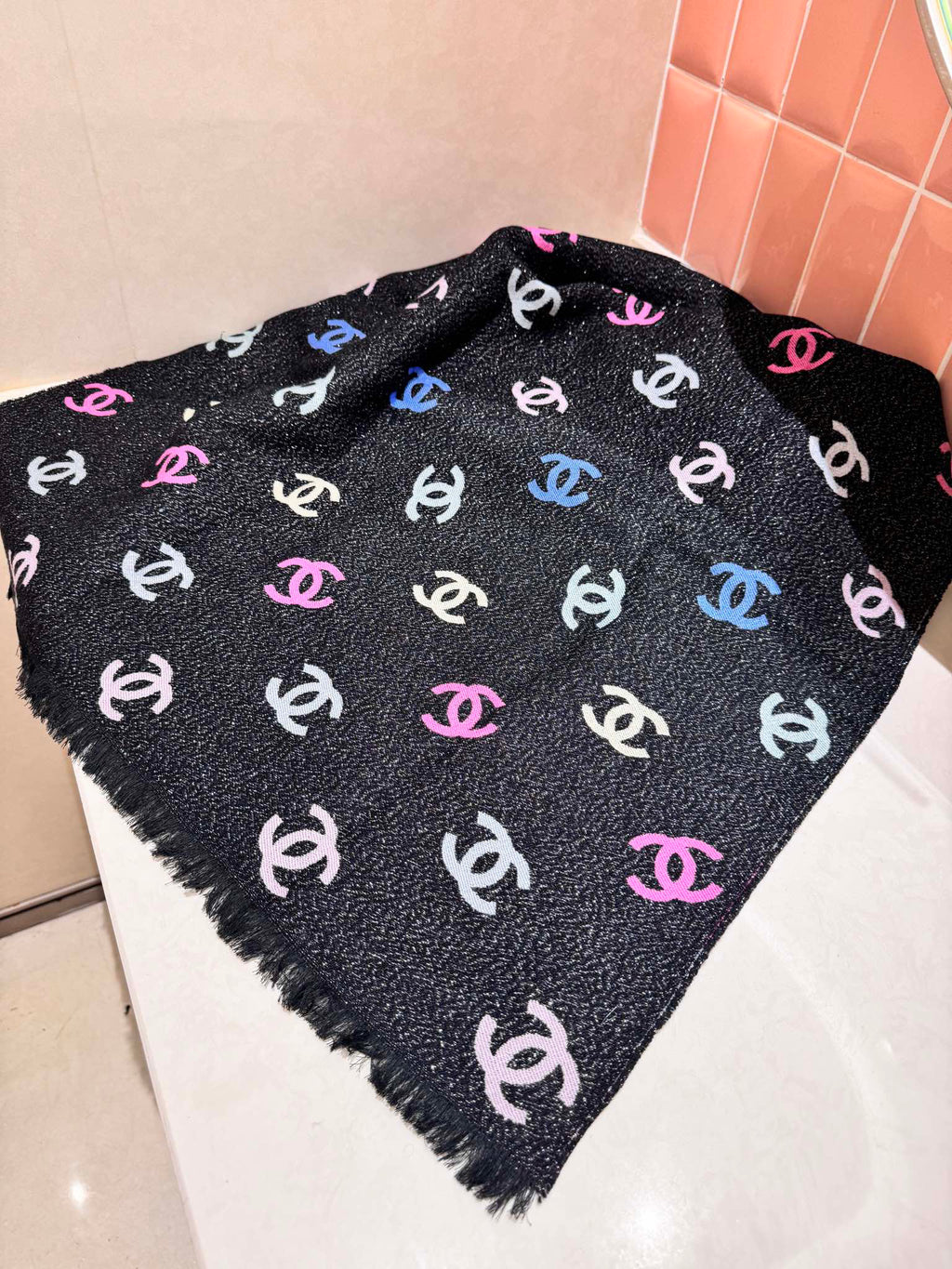 Chanel Logo Detail Scarf - 934148804 - Photo 3