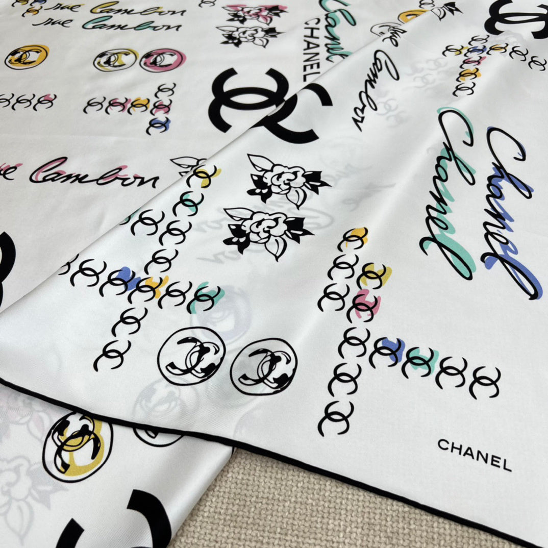 Chanel Square Scarf - 1006088144 - Photo 3