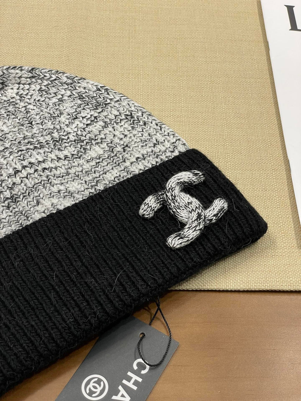 Chanel Knit Beanie - 1107213147 - Photo 3