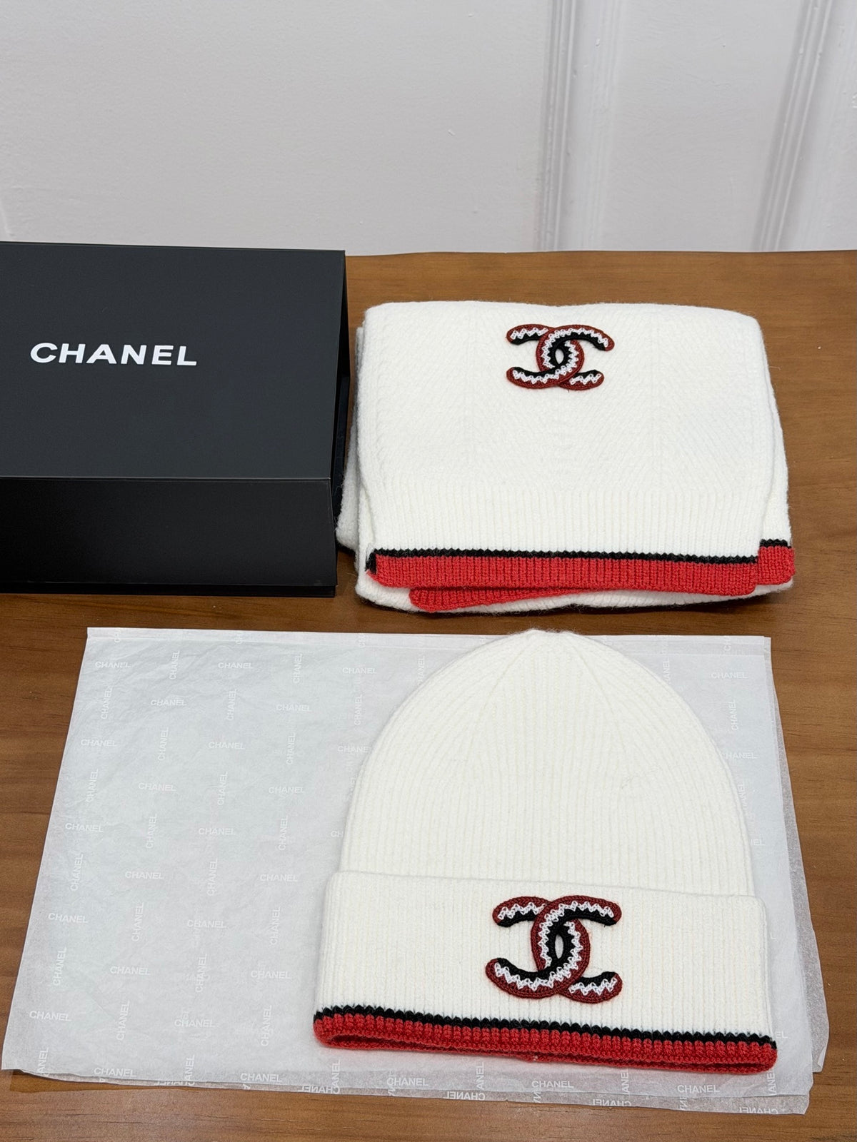 Chanel Embroidered Colorblock Accessory Set - 1245544829 - Photo 3