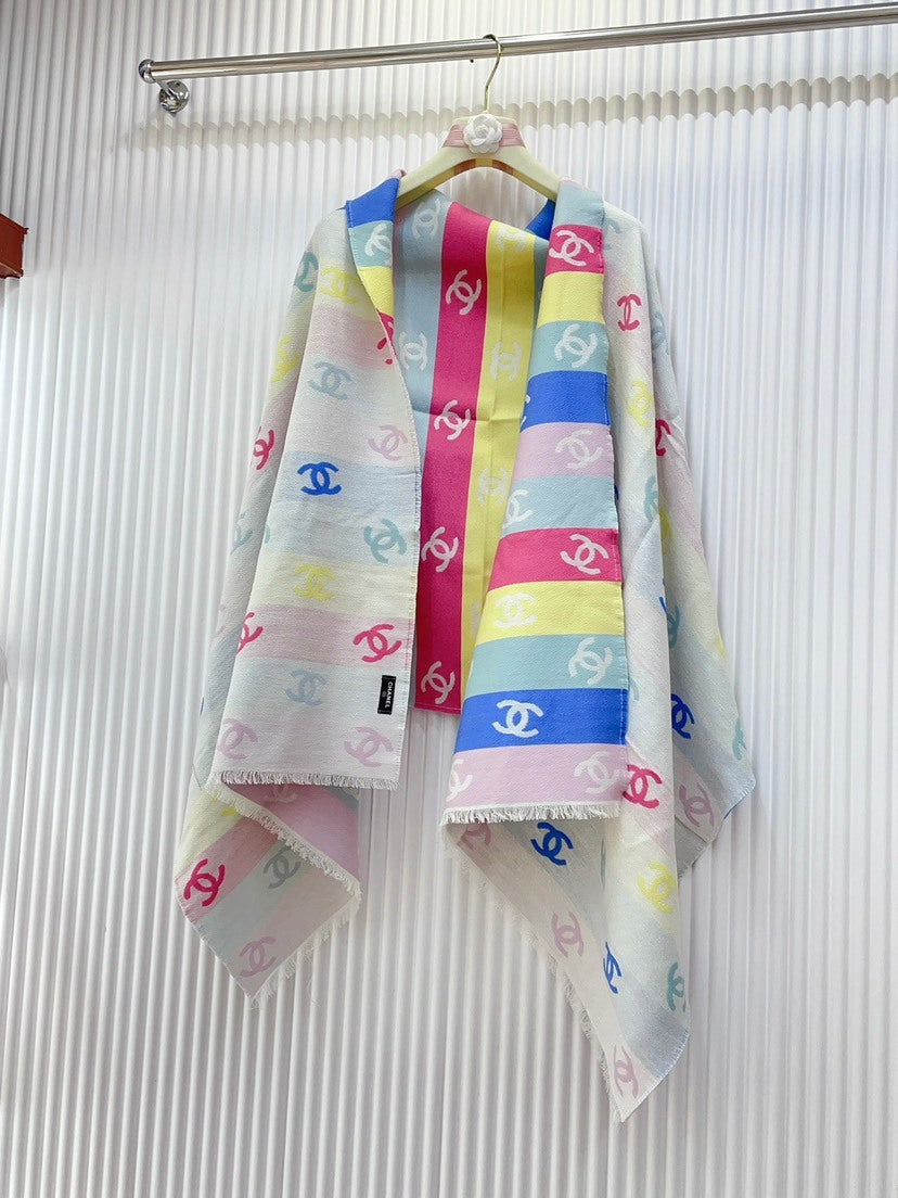 Chanel Logo Detail Scarf - 945369014 - Photo 3