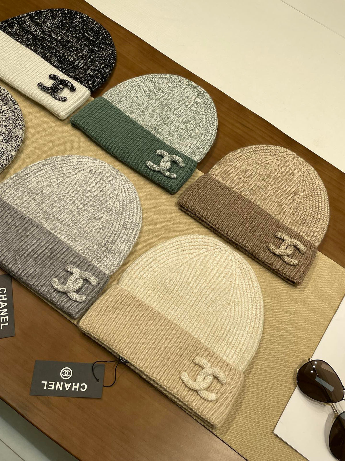 Chanel Knit Beanie - 975370257 - Photo 3