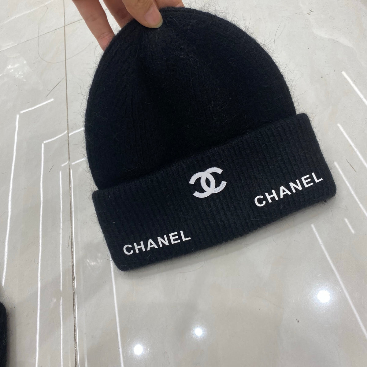 Chanel Knit Beanie - 1121787248 - Photo 3