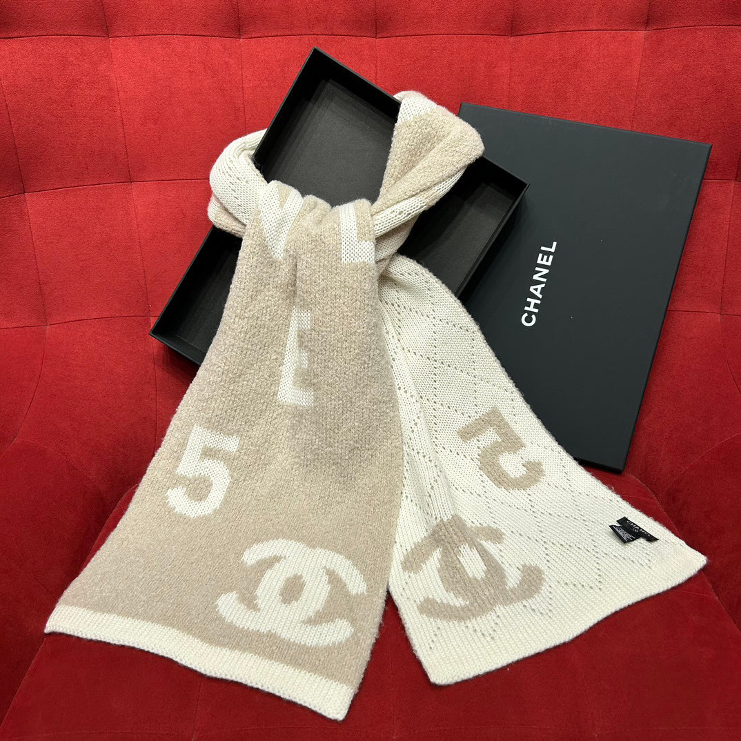 Chanel Jacquard Scarf - 984597935 - Photo 3