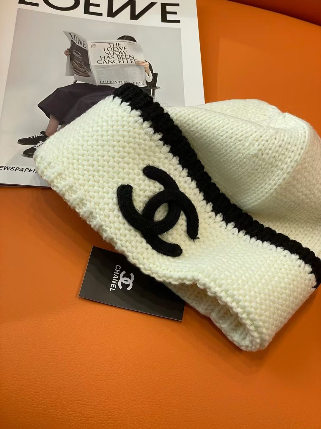 Chanel Knit Beanie - 1141781102 - Photo 3