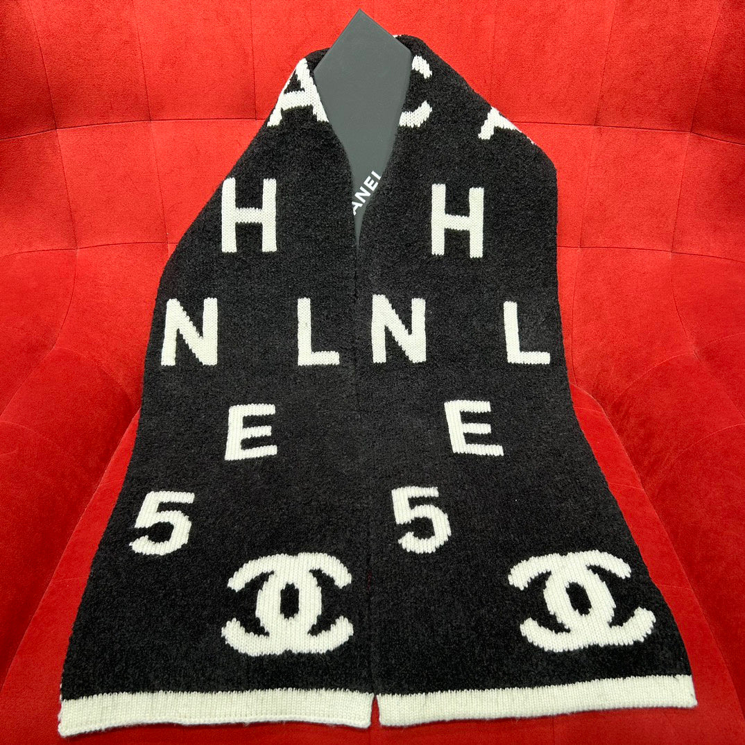 Chanel Jacquard Scarf - 984597904 - Photo 3