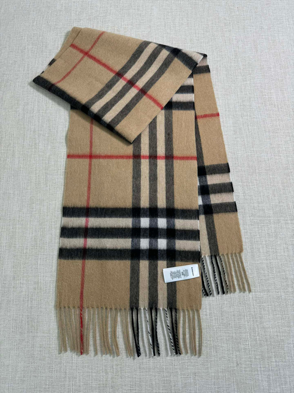 Burberry Check Pattern Scarf - 973282107 - Photo 3